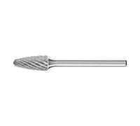 Pferd Fresa Metal Duro Forma Árbol Rbf (6 x 13 x 43 millimeters), Mango 3 millimeters, dentado 3 Plus, para Aplicaciones Universales