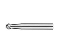 Pferd Fresa Metal Duro Forma Esférica Kud (6 x 5 x 45 millimeters), Mango 6 millimeters, dentado: Allround, Uso en Los Principales Materiales
