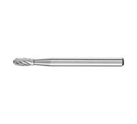 Pferd Fresa Metal Duro Forma Gota Tre (3 x 7 x 37 millimeters), Mango 3 millimeters, dentado: 3 Plus, para Aplicaciones Universales