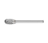 Pferd Fresa Metal Duro Forma Gota Tre (6 x 10 x 40 millimeters), Mango 3 millimeters, dentado: 3 Plus, para Aplicaciones Universales