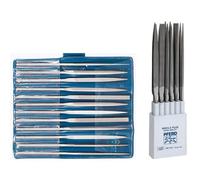 Pferd Juego de 12 Limas de Aguja de Diferentes Formas, Longitud 140 millimeters, Corte Suizo 1, en Estuche enrollable 266/14 C1 140 millimeters