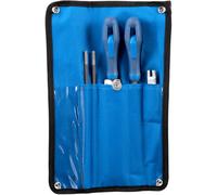 PFERD Juego de limas de afilar CS-SLS- 13.1 cm rollo bolsa | diámetro 5.16mm | 13/64 pulgadas para paso de cadena 3/8 pulgadas | 11099151 - para afilado cómodo y ahorro de energía de cadenas de sierra