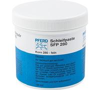 Pferd Pasta de Amolar Soluble en Aceite para Herramientas de Fieltro Sfp 280, Grano Carburo de Silicio Sic 280, contenido 250 G, para Satinado de Metales