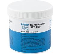 Pferd Pasta de Amolar Soluble en Aceite para Herramientas de Fieltro Sfp 360, Grano Carburo de Silicio Sic 360, contenido 250 G, para Satinado de Metales