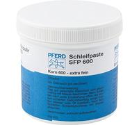 Pferd Pasta de Amolar Soluble en Aceite para Herramientas de Fieltro Sfp 600, Grano Carburo de Silicio Sic 600, contenido 250 G, para Satinado de Metales
