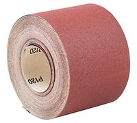 Pferd Rollo de Papel de Lija Económico Sbr-P 115 A 120, Ancho 115 millimeters, Longitud 25 M, Grano Corindón A 120, para Lijado de Madera O Superficies Metálicas Lacadas