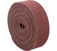 Pferd Rollo de Vellón Vbr, Ancho 100 millimeters, Longitud 10 M, Grano Corindón A 280, para Satinado de Metales