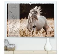 Pferde - Spiegel deiner Seele (hochwertiger Premium Wandkalender 2026 DIN A2 quer), Kunstdruck in Hochglanz: Lassen Sie sich entführen in die Faszinierende Welt der Pferde