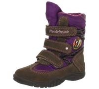 Pferdefreunde MIA 470410 - Botas de Nailon para niña, Color marrón, Talla 32