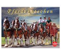 Pferdekutschen - Vorgänger des Automobils (Wandkalender 2026 DIN A2 quer), CALVENDO Monatskalender: Kutschen, früher Statussymbol und das Reisefahrzeug schlechthin.