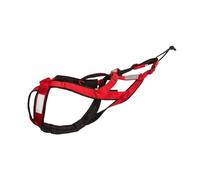 Pffiocix Arnés reflectante de entrenamiento para perros, chaleco de entrenamiento resistente para uso con cinturón ajustable