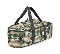 Pffiocix Bolsa de transporte portátil para cebos y barcos, gran capacidad, con control remoto, resistente al desgarro, almacenamiento de barcos de pesca, camouflage, 60*30*20cm