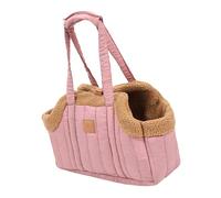 Pffiocix Bolsa transportadora para mascotas, bolso de viaje para cachorros, viajes al aire libre, portátil, suave, bolso de hombro para perros