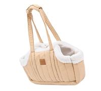 Pffiocix Bolsa transportadora para mascotas, bolso de viaje para cachorros, viajes al aire libre, portátil, suave, bolso de hombro para perros