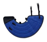 Pffiocix Collar ajustable para perro, collar isabelino para mascotas, collar de recuperación antilamidos, para todas las razas, cuello protector suave para heridas