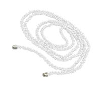 Pffiocix Collar multicapa con cuentas de cristal artificial para uso diario y eventos especiales, joyería de vacaciones