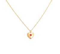 Pffiocix Elegante collar de cadena con medallón de fotos de corazón, multifuncional, joyería de metal adecuada para decorar