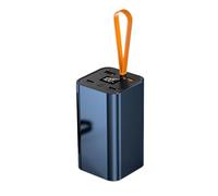 Pffiocix PowerBank - Kit de carcasa de 20000 mAh, 22,5 W, carga rápida, 2 USB + 2 salidas y entradas tipo C, pantalla LED, carga portátil para teléfono, tableta, pantalla LED