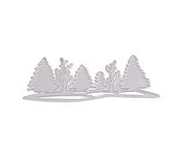 Pffiocix Trees - Plantilla de metal para álbumes de recortes, tarjetas de papel