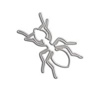 Pffiocix Troqueles de corte en forma de hormigas de acero al carbono, plantillas troqueladas de metal para hacer álbumes de recortes y tarjetas