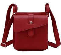 PFHFRJZLQ Bolso bandolera, elegante organizador para mujer, con cartera integrada y correa ajustable, bolso bandolera de piel con diseño único para viajes.