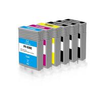 PFI-030 PFI030 PFI 030 Cartucho de Tinta Compatible TA20 TA30 Completo con Pigmento for C-Non Ima-geprograf(One Set-6 Pieces)