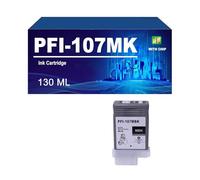 PFI-107 Cartucho De Tinta Compatible con Impresoras para Canon Pro IPF670, IPF680, IPF685, IPF770, IPF780 Y IPF785. Tinta De Alto Rendimiento,MK-1 Pack