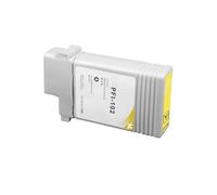 PFI-107 PFI107 PFI 107 Cartucho de Tinta Compatible Premium de 130 ML con Chip, Compatible con Impresora Canon IPF-670 IPF-680 IPF-685 IPF-770 IPF-780(Y)