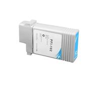 PFI-107 PFI107 PFI 107 Cartucho de Tinta Compatible Premium de 130 ML con Chip, Compatible con Impresora Canon IPF-670 IPF-680 IPF-685 IPF-770 IPF-780(Black)