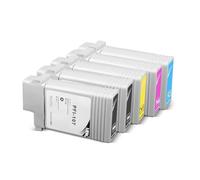 PFI-107 PFI107 PFI 107 Cartucho de Tinta Compatible Premium de 130 ML con Chip, Compatible con Impresora Canon IPF-670 IPF-680 IPF-685 IPF-770 IPF-780(1MBK 1PBK 1C 1M 1Y)