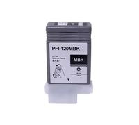 PFI-120 PFI120 PFI 120 Cartucho De Tinta De Inyección De Tinta Premium, Compatible con Canon IPF TM-200 205 250 305 300 350 GP-200 300 TM200 TM300 TM250 TM350(1 Matte Black)