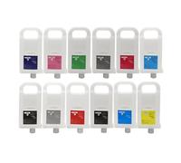 PFI-1700 PFI-57 Refillable Ink Cartridge No Chip Compatible For C-aon Pro 520 540 540s 560s 2000 4000 6000 iPF 8300 8310(No chip-12pcs)