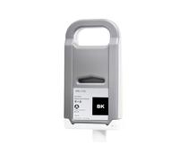 PFI-710 PFI 710 Cartucho de Tinta C, Compatible con Impresora Canon TX2000 TX3000 TX4000 con Tinta pigmentada PFI710 MBK CMY BK 700ML(1 Piece-BK)