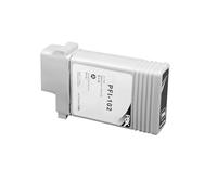 PFI107 Cartucho Tinta 130ML Chip Compatible con Canon IPF670 | Impresión de gran formato, dibujo CAD, flujo de tinta estable, líneas claras, fácil reemplazo(PBK)