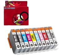 PFI300 Pack 10 tintas Compatible con Canon imagePROGRAF PRO-300, iPF PRO-300