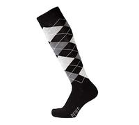 PFIFF 100322 Calcetín, Unisex Adulto, Blanco/Negro, 34-36