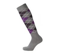 PFIFF 100322 Calcetín, Unisex Adulto, Gris/Morado, 40-42