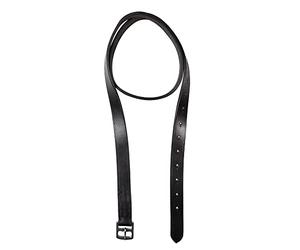 PFIFF 101222 - Correas para estribos (Hebillas de Acero Inoxidable, 1 par), Color Negro