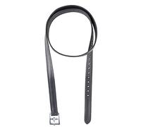 PFIFF 102696 - Correa para estribos (piel, numeración de agujeros, 1 par), color negro