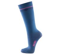 PFIFF 102889 - Calcetines de equitación para verano, talla 29-35, color azul y rosa, 3 unidades
