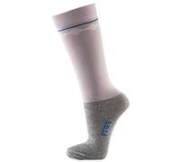 PFIFF 102889 - Calcetines de equitación para verano, talla 36-42, color gris/azul, 3 unidades
