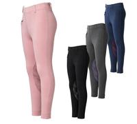 PFIFF 103133 Emilia - Leggings de equitación para niños (3/4, con Trabillas para cinturón)