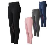 PFIFF 103133 Emilia - Leggings de equitación para niños (3/4, con Trabillas para cinturón)
