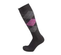 PFIFF Calcetín Unisex 100322, Color Antracita, Gris y Rosa, Talla 37-39 EU
