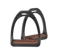 PFIFF Estribos de plástico, Color Negro y marrón