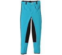PFIFF Franka, Pantalones de equitación infantil, Color Turquesa (Turquesa), Talla 164