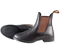 PFIFF Jodhpur Botas de Equitación, Unisex niños, Negro (Negro/Marrón), 35 EU