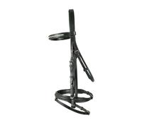 PFIFF Kent Snaffle - Filete de hípica, tamaño Shetty, Color Negro
