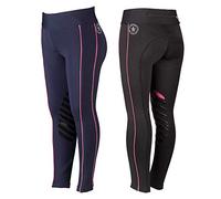 PFIFF Larissa 102846 - Leggings de equitación para mujer y niño con agarre en la rodilla, talla 42, color azul oscuro