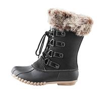 PFIFF Mujer glaubig Resistente al Agua Botas de Invierno, otoño/Invierno, Mujer, Color marrón, tamaño 40